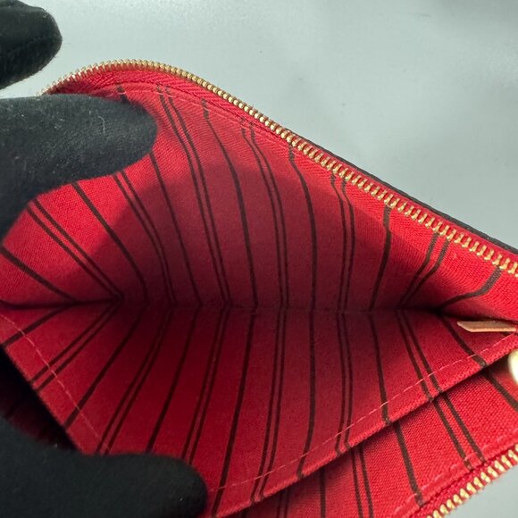 100% Authentic Louis Vuitton LV Monogram Neverfull Pochette - Picture 10 of 15